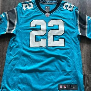 Christian McCaffrey aka CMC blue Nike Jersey M